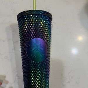 Starbucks Iridescent Studded Cold Cup 24oz – Unicorn Siren Tail Limited Edition